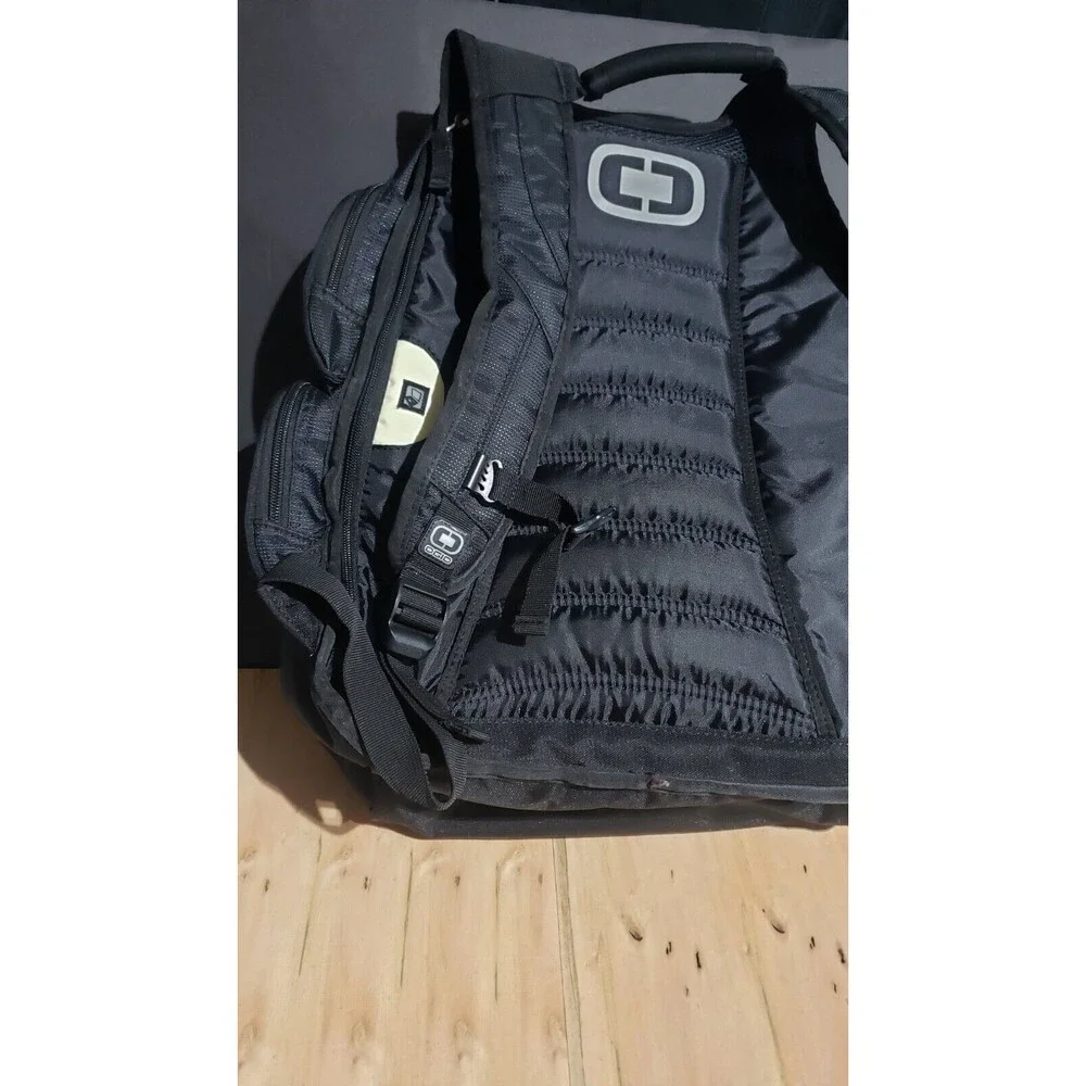 OGIO Metro Computer Laptop Backpack, Black American Campus Embroidery